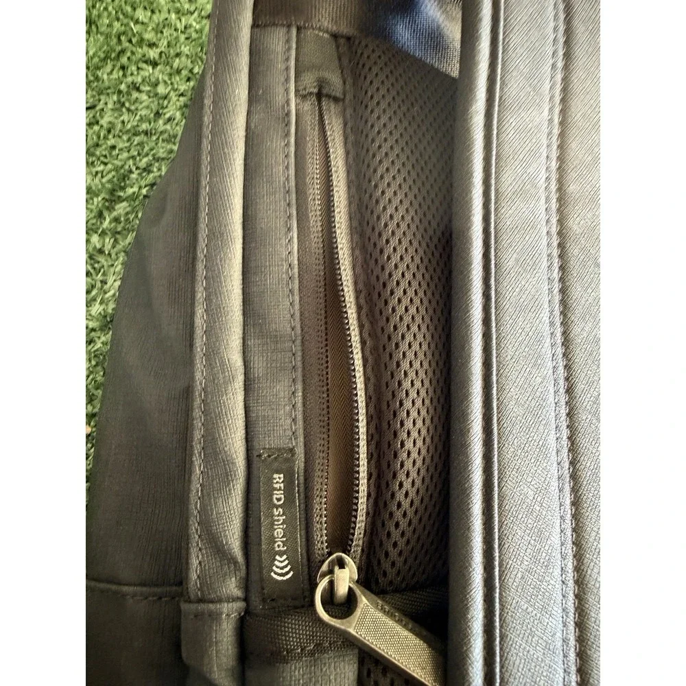 Briggs & Riley Kinzie Street Medium Backpack, Navy Blue/Grey W/RFID shield